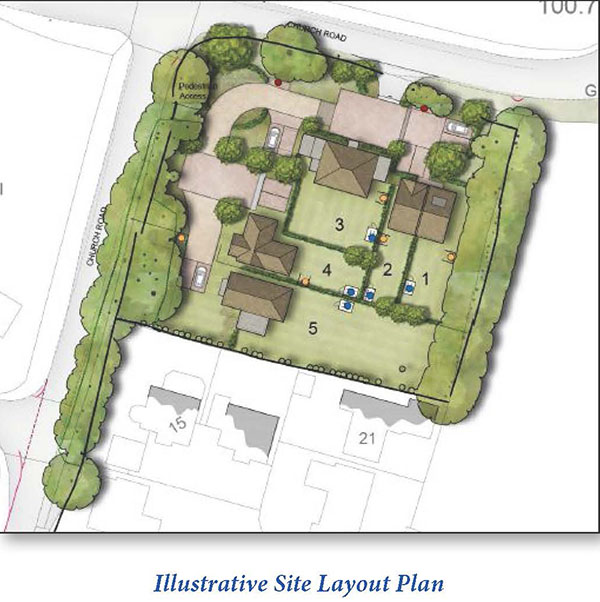 Lot: 110 - FOUR-BEDROOM HOUSE AND LAND WITH PLANNING FOR FOUR ADDITIONAL DWELLINGS -